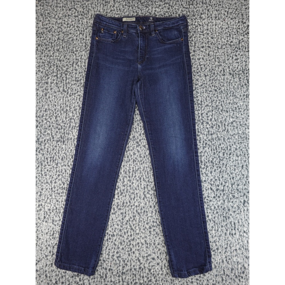 AG Adriano Goldschmied The Prima Jeans Womens 29R Indigo Mid-Rise Cigarette